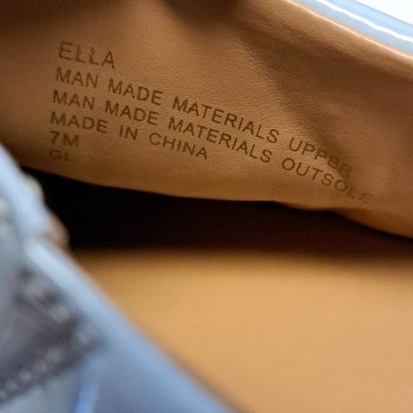 AEROSOLES Ella Quilted Slide- On Sneakers Blue 7 - Picture 7 of 10